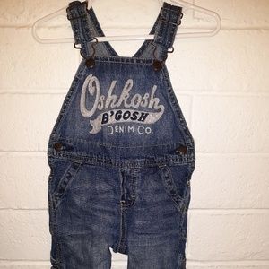 Oshkosh B'gosh infant denim overalls